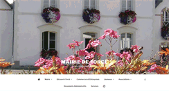 Desktop Screenshot of mairie-force53.fr